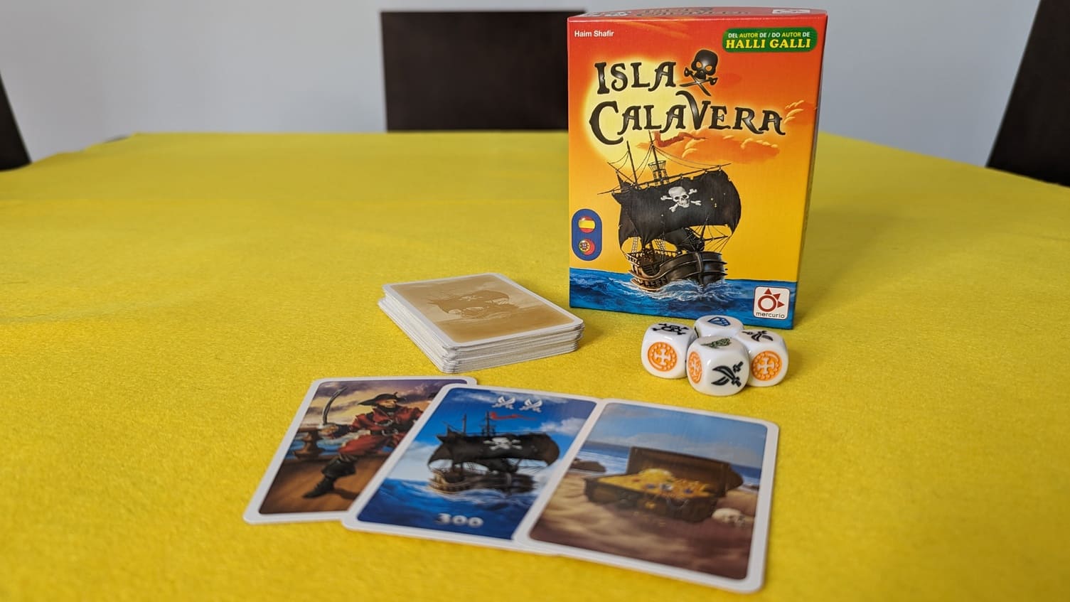 Isla Calavera, juego de mesa